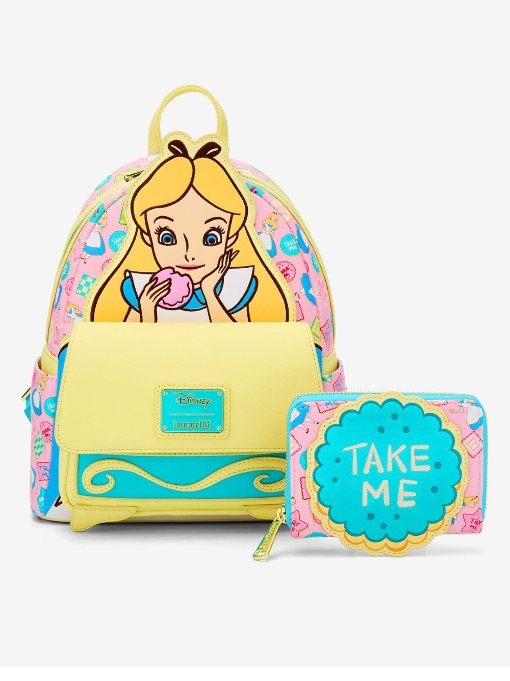 Loungefly Set Alice In Winderland Take Me